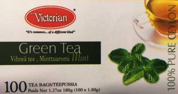 Victorian Green Tea & Mint 100pcs